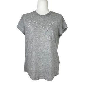 PUMA WOMEN'S TRAIN FAVORITE
HEATHER CAT TEE Size L